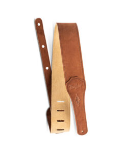 רצועה לגיטרה עור זמש חום משופשף טיילור Taylor Strap 4103-25 ,Sanded Suede Gemstone Strap