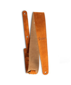 רצועה לגיטרה עור זמש דבש בעיטור רקמה טיילור Taylor Strap 4402-25 ,Embroidered Suede