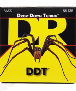מיתרים לגיטרה בס 5 מיתרים די.אר - 55-135 - DR DDT5-55 Drop Down Tuning 5String