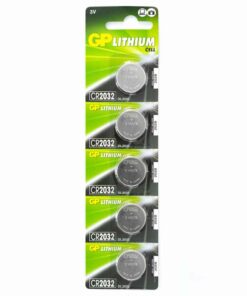 5 סוללות לטיונר ליתיום - Lithium Tuner battery GP CR2032 5Pack