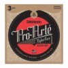 3 סטים מיתרים לגיטרה קלאסית דדריו - Daddario EJ45-3D Pro-Arté Nylon Normal Tension 3Pack