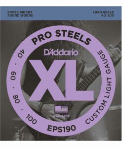 מיתרים לגיטרה בס דדריו - 40-100 - Daddario EPS190 Prosteels Bass Long Scale