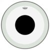 עור פנימי לתוף בס רמו -"REMO P3-1324-10 POWERSTROKE P3 Clear Black Dot 24