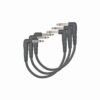 סט שלישיית כבלים לאפקטים 0.15m דדריו - Daddario PW-CGTP-305 Planet Waves 3pack - 0.5