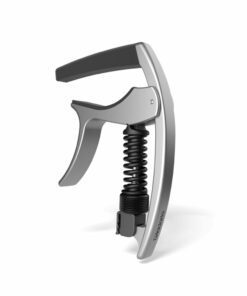 קאפו כסוף לגיטרה אקוסטית וחשמלית דדריו - Daddario PW-CP-09S Planet Waves NS Tri-Action Silver