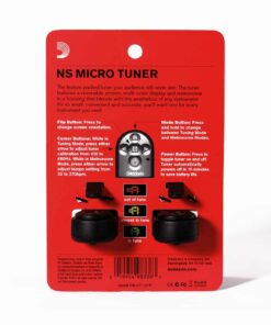 זוג טיונרים לגיטרה דדריו - Daddario PW-CT-12TP Planet Waves NS Micro Tuner