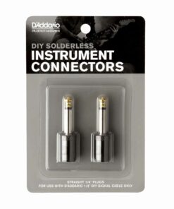 שני מחברי PL ללא צורך בהלחמה דדריו - Daddario PW-GP-2 Instrument Connectors