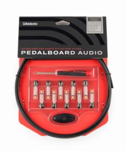 ערכת כבלים DIY 3m לפדאלבורד דדריו - Daddario Planet Waves PW-MGPKIT-10 - 10