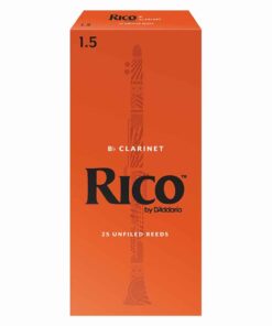 25 עלים לקלרינט סי במול מס' 1.5 ריקו -  Rico RCA2515 Bb Clarinet 1.5 Reeds 25Pack