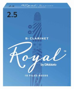10 עלים לקלרינט סי במול מס' 2.5 רויאל -  Royal RCB1025 Bb Clarinet 2.5 Reeds 10Pack