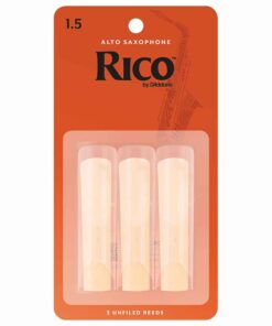 3 עלים לסקסופון אלט מס' 1.5 ריקו -  Rico RJA0315 Alto Saxophone 1.5 Reeds 3Pack