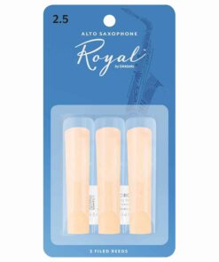 3 עלים לסקסופון אלט מס' 2.5 רויאל -  Royal RJB0325 Alto Saxophone 2.5 Reeds 3Pack