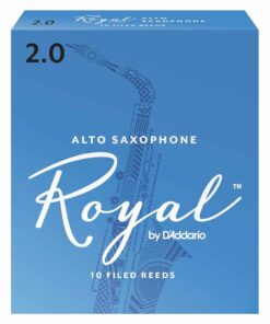 10 עלים לסקסופון אלט מס' 2.0 רויאל -  Royal RJB1020 Alto Saxophone 2.0 Reeds 10Pack
