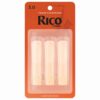 3 עלים לסקסופון טנור מס' 3.0 ריקו -  Rico RKA0330 Tenor Saxophone 3.0 Reeds 3Pack