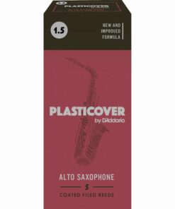 5 עלים לסקסופון אלט מצופים פלסטיק מס' 1.5 -  Plasticover RRP05ASX150 Alto Saxophone 1.5 Plastic Coated Reeds 5Pack