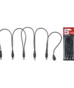כבל לשרשור 5 אפקטים סטאג  - STAGG SPS-DC-5M1F 5 Way Power Supply Cable