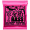 מיתרים לגיטרה בס ארני בול סלינקי - 45-100 - Ernie Ball 2834 Super Slinky Nickel Wound Bass Guitar Strings