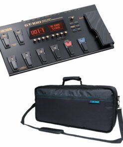 מולטי אפקט בוס + קייס מקורי - BOSS GT-100 COSM Amp Effects Processor + Custom Bag